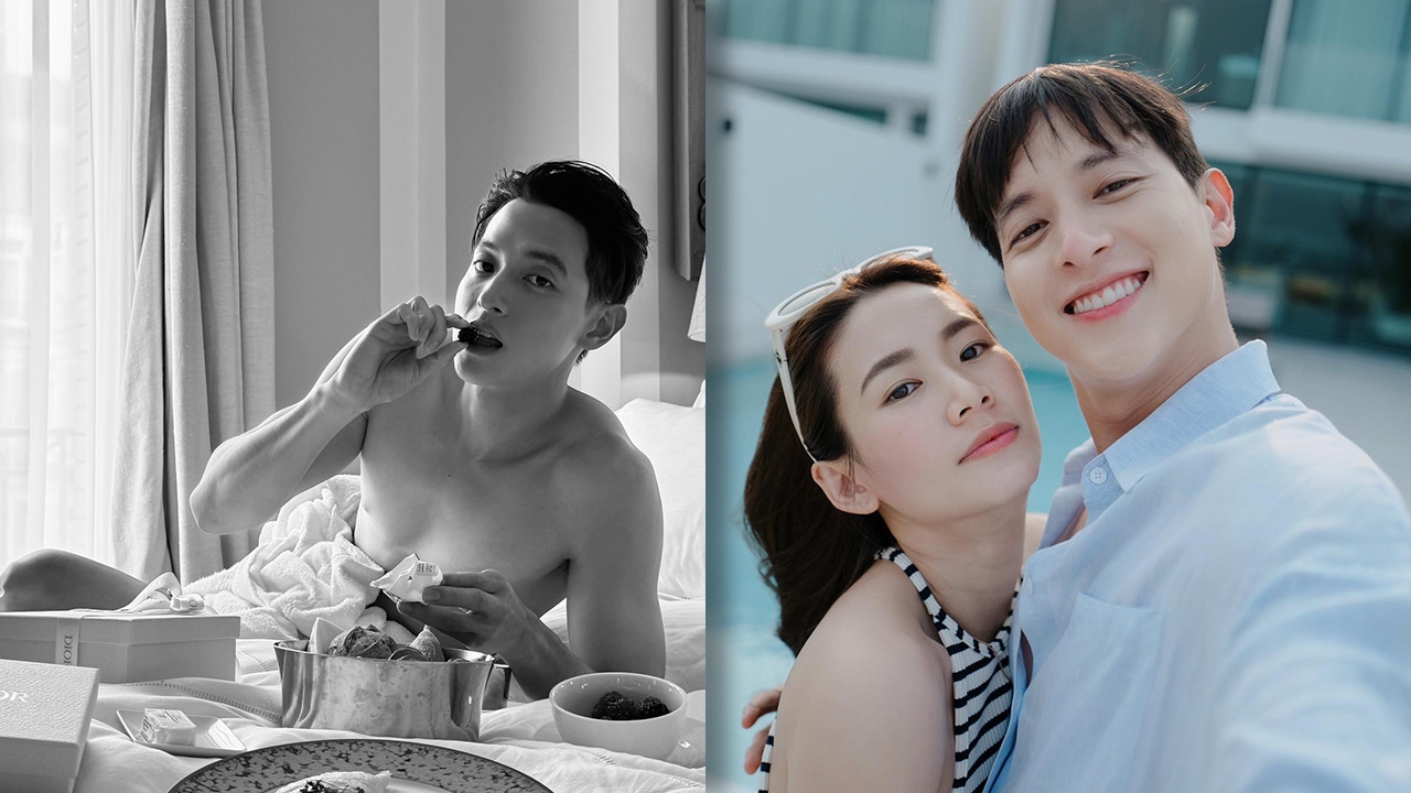 เจมส์ จิรายุ โพสต์ภาพทานอาหารเช้าแบบแซ่บๆ โฟม คอมเมนต์ถามเสื้อผ้าไปไหน