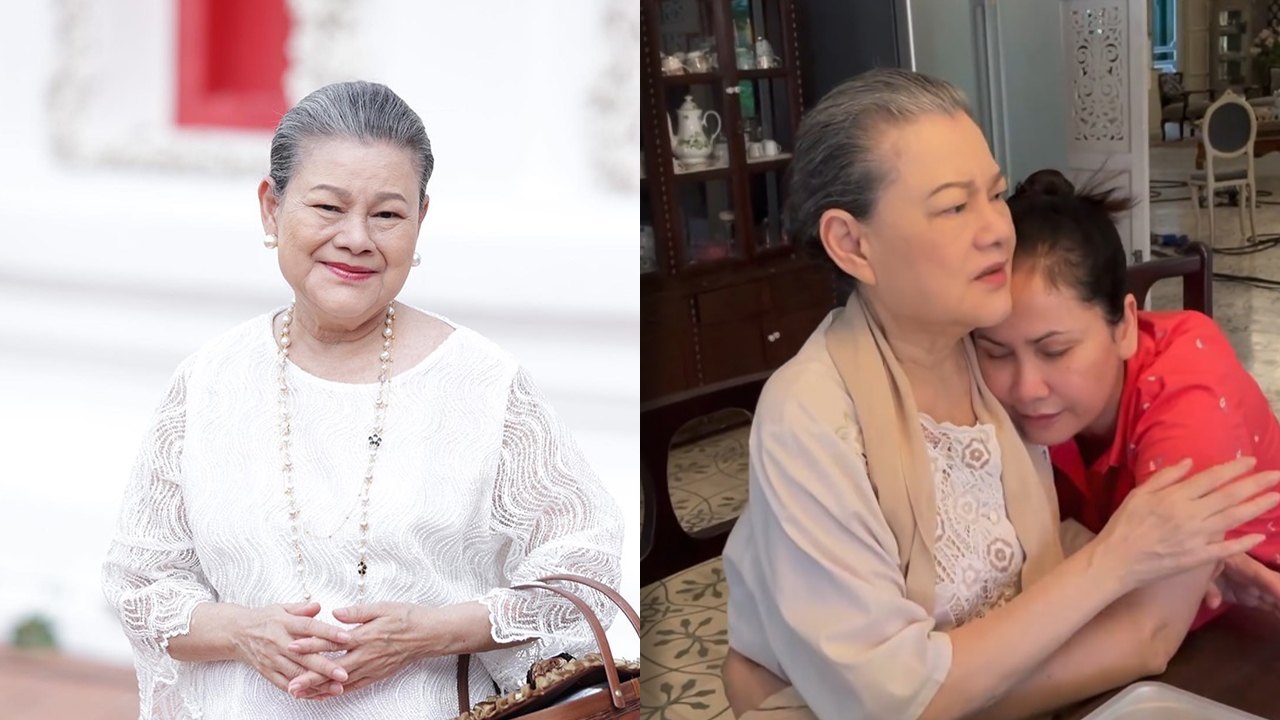 เผยคลิปสุดท้าย แม่แอ๊ด โฉมฉาย สุดอบอุ่นเมื่ออยู่กับดาราสาว (คลิป)