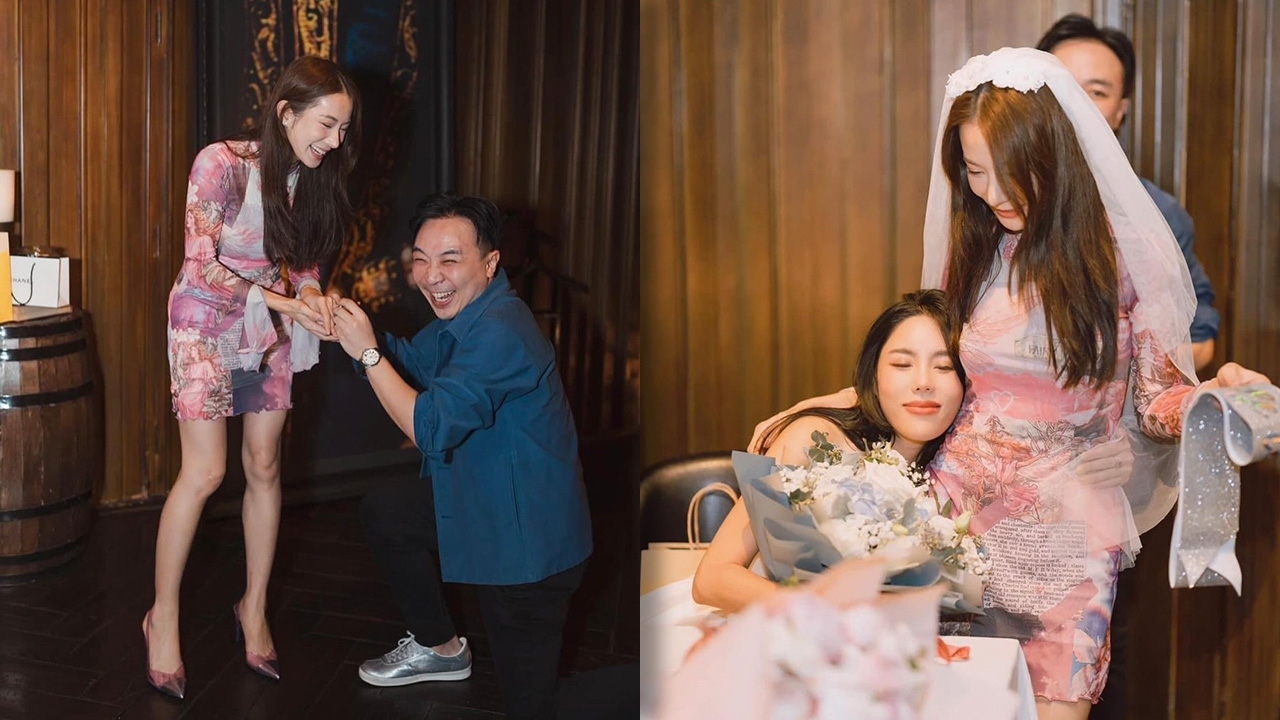 อกหักทั้งประเทศ นักร้องสาวสวย ถูกแฟนหนุ่มเซอร์ไพรส์ คุกเข่าขอแต่งงาน 