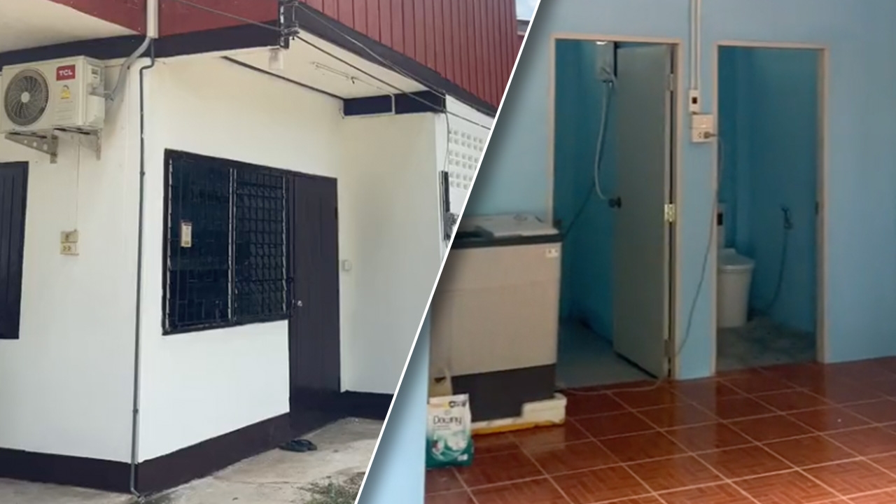 เห็นแล้วใจฟู สาวรีวิวบ้านพักครูของโรงเรียนในป่า บอกมาเจอแบบนี้โชคดีมาก