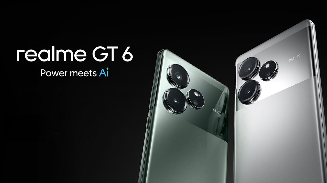 เปิดตัว realme GT 6 เคาะราคาจำหน่าย 24,999 บาท