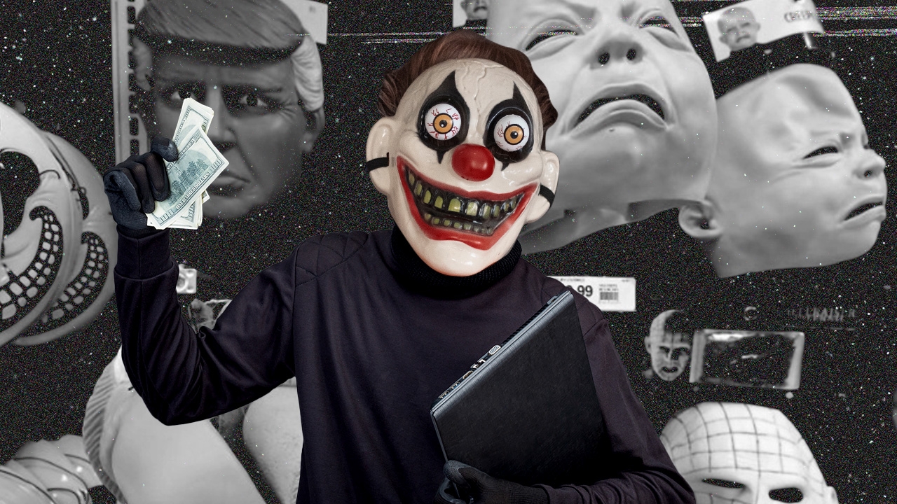  หน้ากากซิลิโคน ของเล่นที่กลายเป็นเครื่องมือหัวขโมย