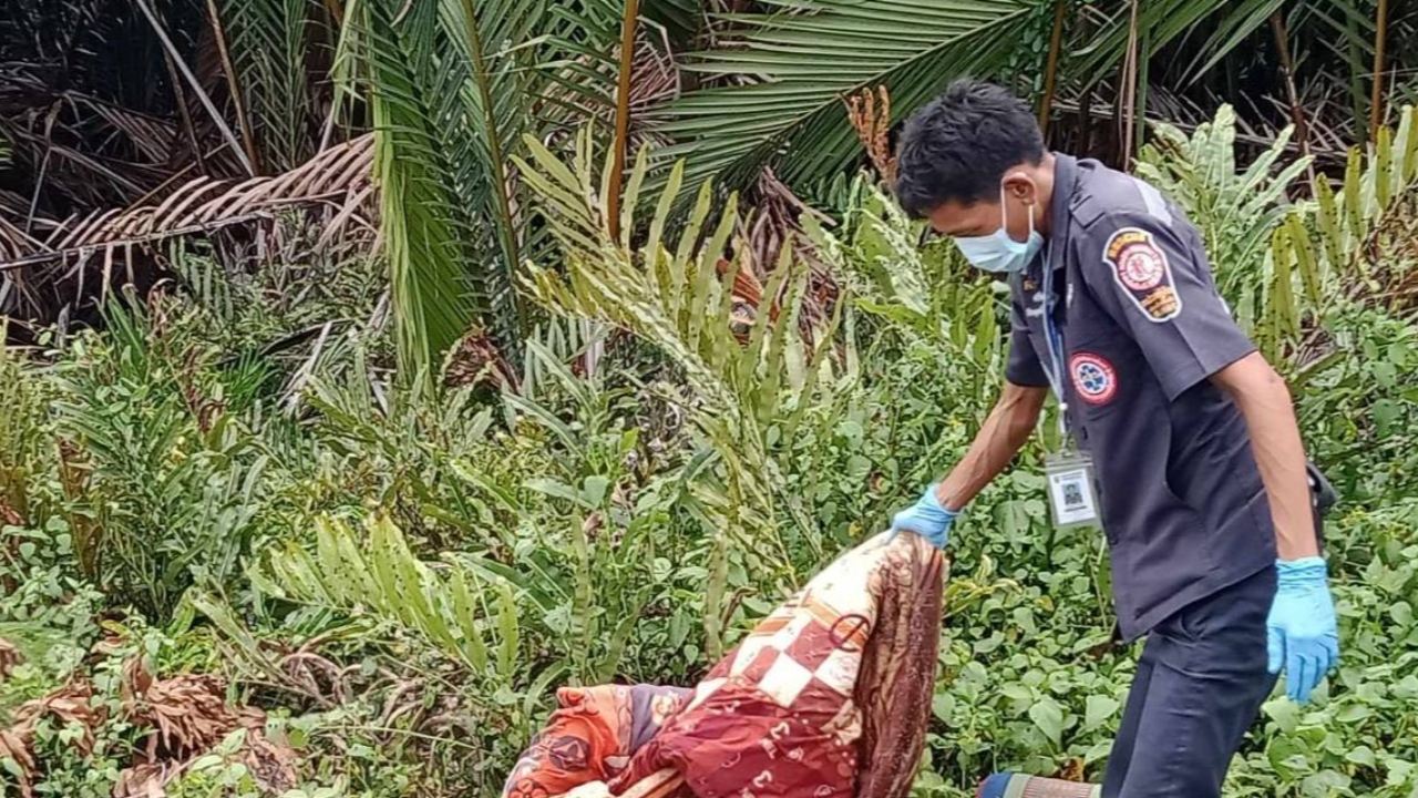 "สมุทรสาคร" พบศพสาวใหญ่ ตายอืดข้างทาง หมกป่าซอยเปลี่ยว คาดถูกฆ่านำมาทิ้ง