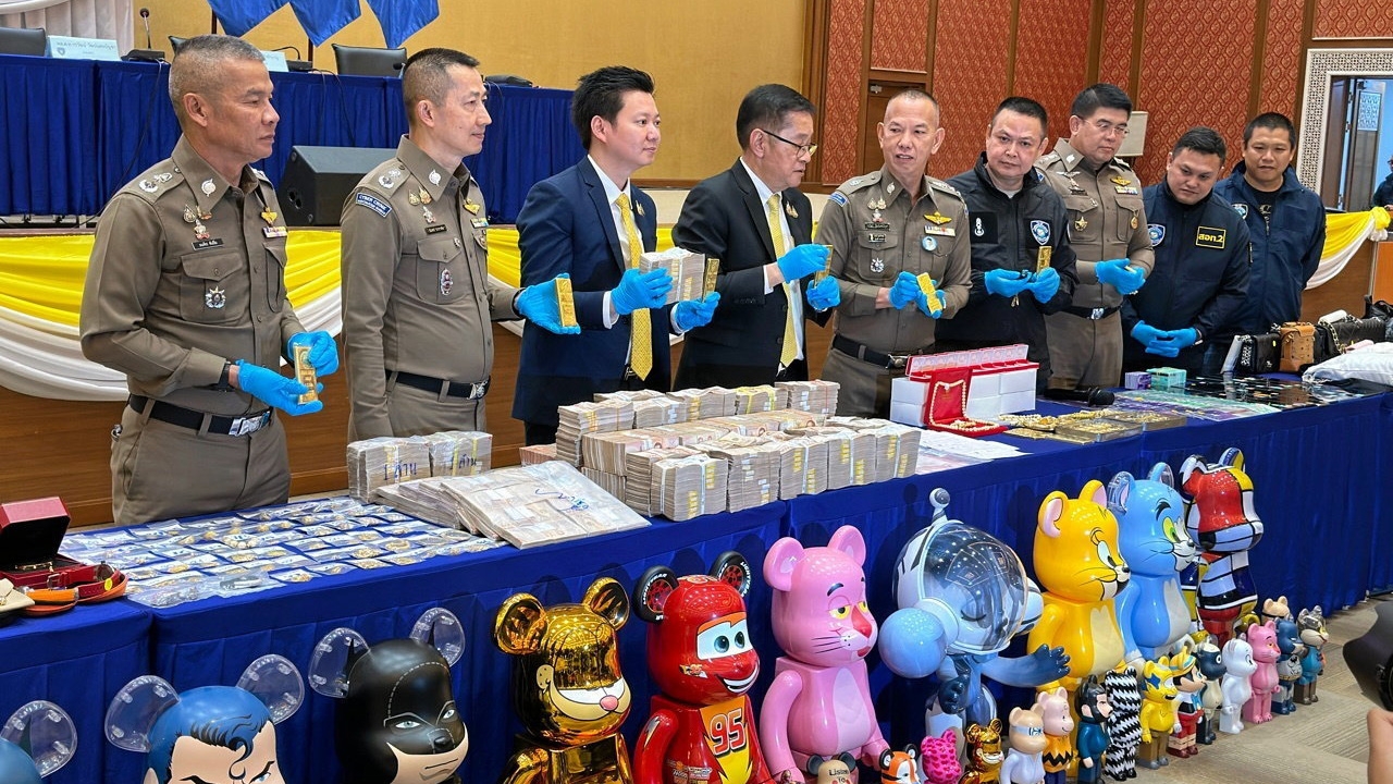 ล้าง 5 เว็บพนัน ยึด 360 ล้าน เจ้าของสาว 36 อีกคดีหนุ่มจีนต้มตุ๋นข้ามชาติ