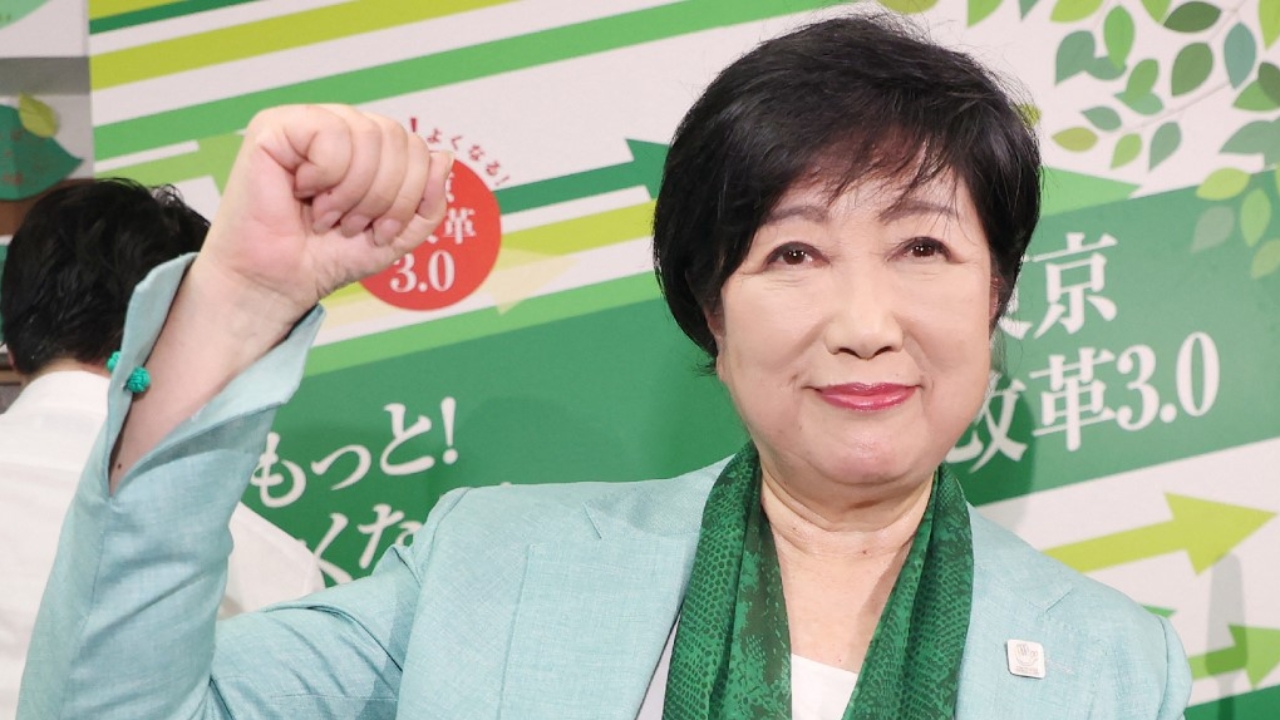 ผู้ว่าฯ กรุงโตเกียวประกาศชัยชนะ นั่งเก้าอี้ต่อสมัย 3