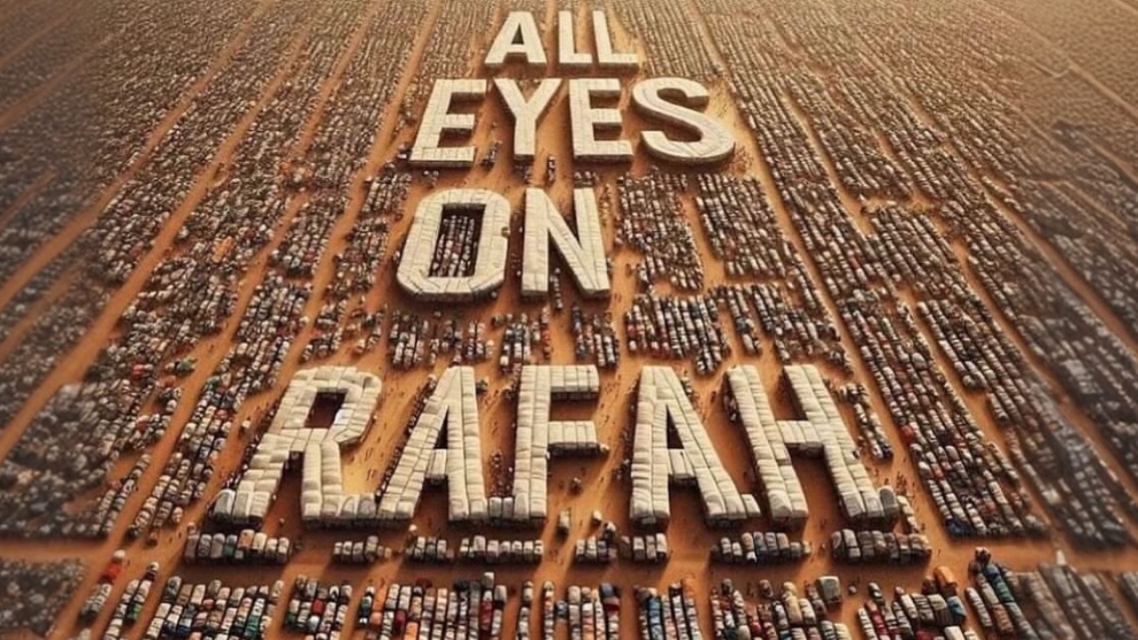 "All Eyes on Rafah" คืออะไร เปิดความหมายภาพไวรัล สรุปเข้าใจง่ายๆ