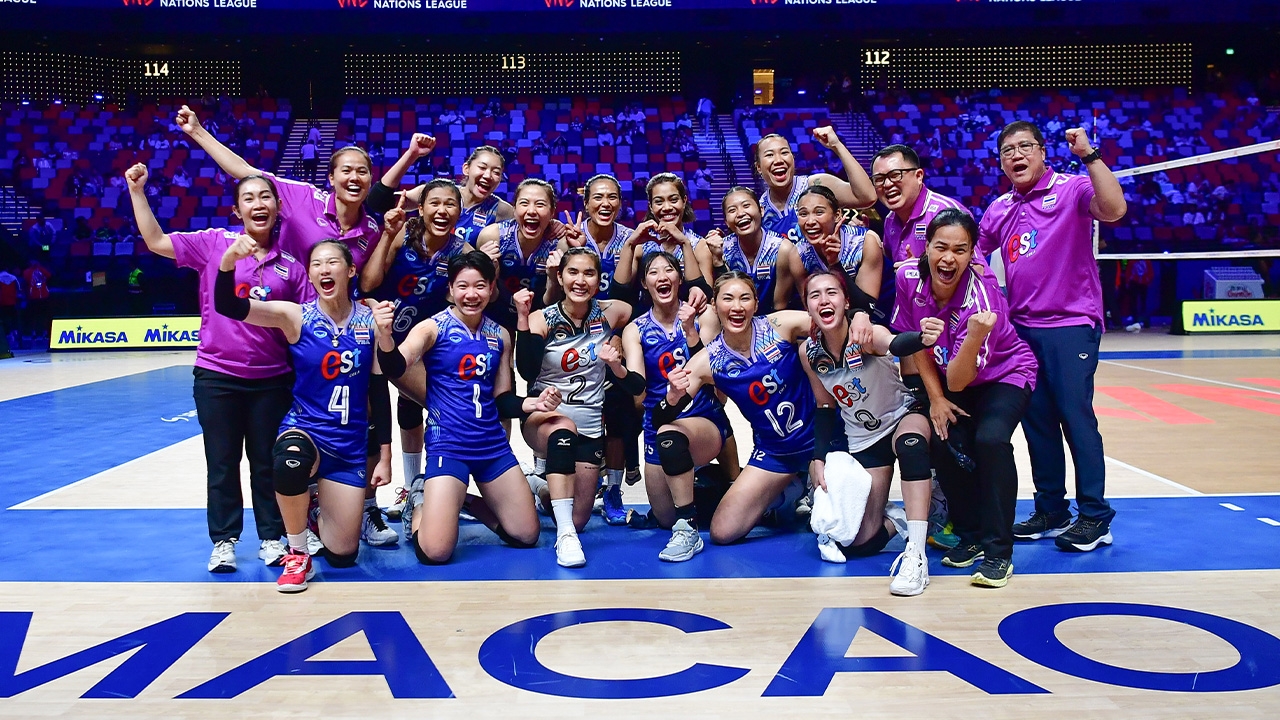 สล็อต 2024 "วอลเลย์บอลหญิงไทย" อันดับโลก ขยับขึ้น หลังทุบ "โดมินิกัน" เปิด VNL 2024 สนาม 2