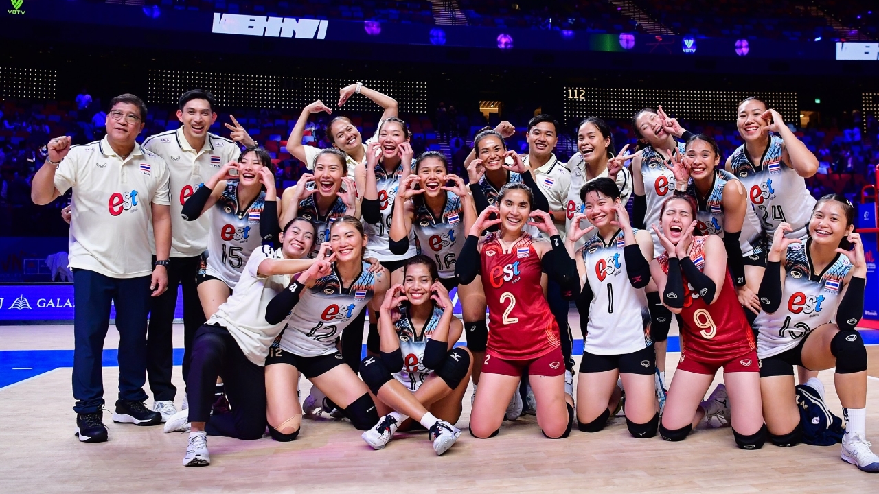 ชอง34สด โปรแกรม วอลเลย์บอลหญิง "เนชันส์ ลีก 2024" วันที่ 1 มิ.ย. พร้อมช่องถ่ายทอดสด