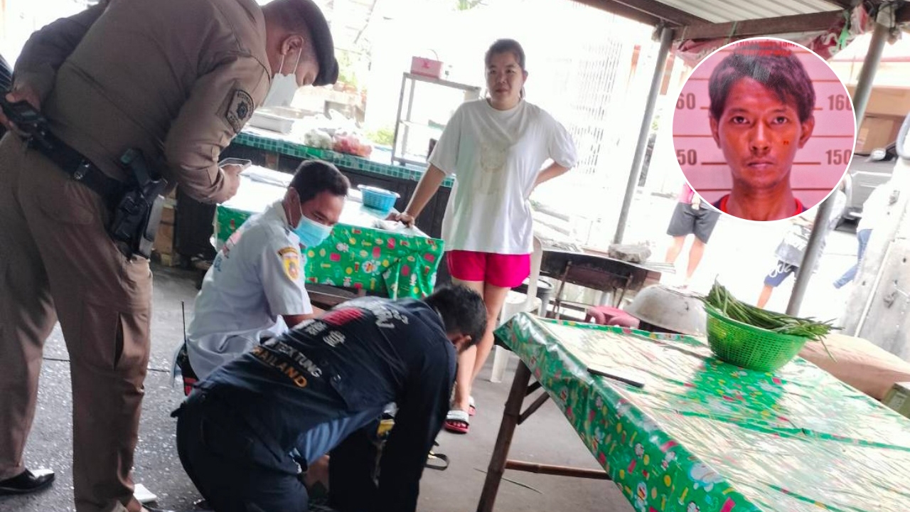  ล่า ไอ้ดำ เมาหลอน คว้าไม้หน้าสามฟาดคนกำลังกินข้าวดับ 