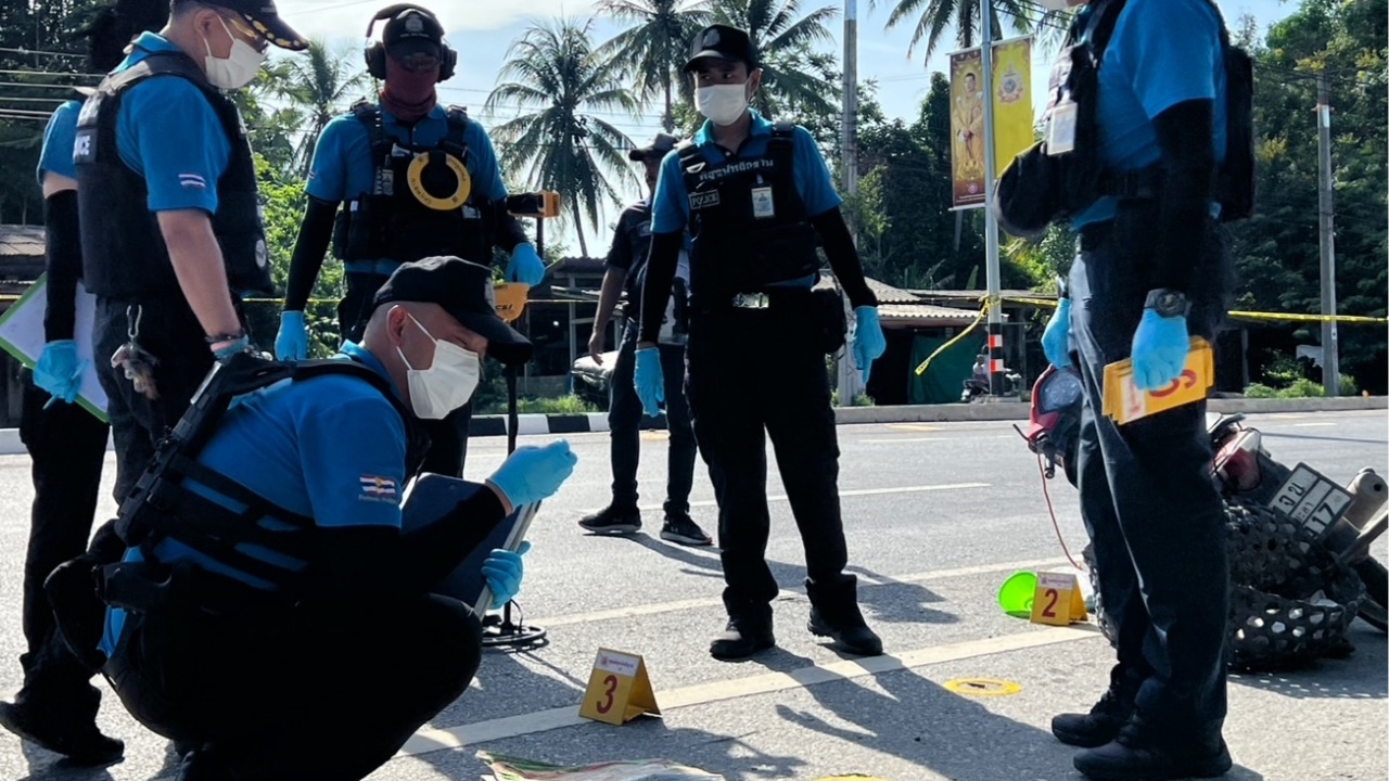 รุมยิงถล่ม รองนายก อบต. ดับกลางถนน ตร.ปิดล้อม คาดฝีมือกลุ่มโจรใต้