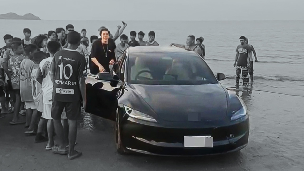 ยูทูบเบอร์ชื่อดัง ขับรถหรูลงหาด พื้นที่ยันหาดในชุมชน ไม่กระทบสิ่งแวดล้อม แต่คนพื้นที่ไม่ทำ 