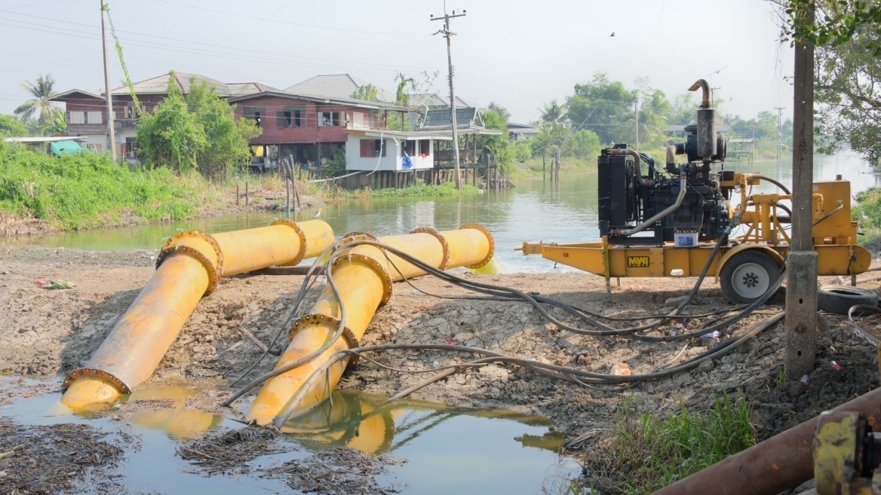 กรมชลฯ กางแผนหาน้ำจืดไล่น้ำเค็ม ในคลองประเวศบุรีรมย์ ช่วยพื้นที่ 2 จังหวัด