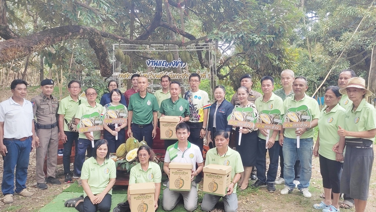 คอทุเรียนอย่าพลาด ชวนเที่ยวงานเทศกาลชิมทุเรียนดี ชะนีเกาะช้าง 3-6 พ.ค. 67 นี้