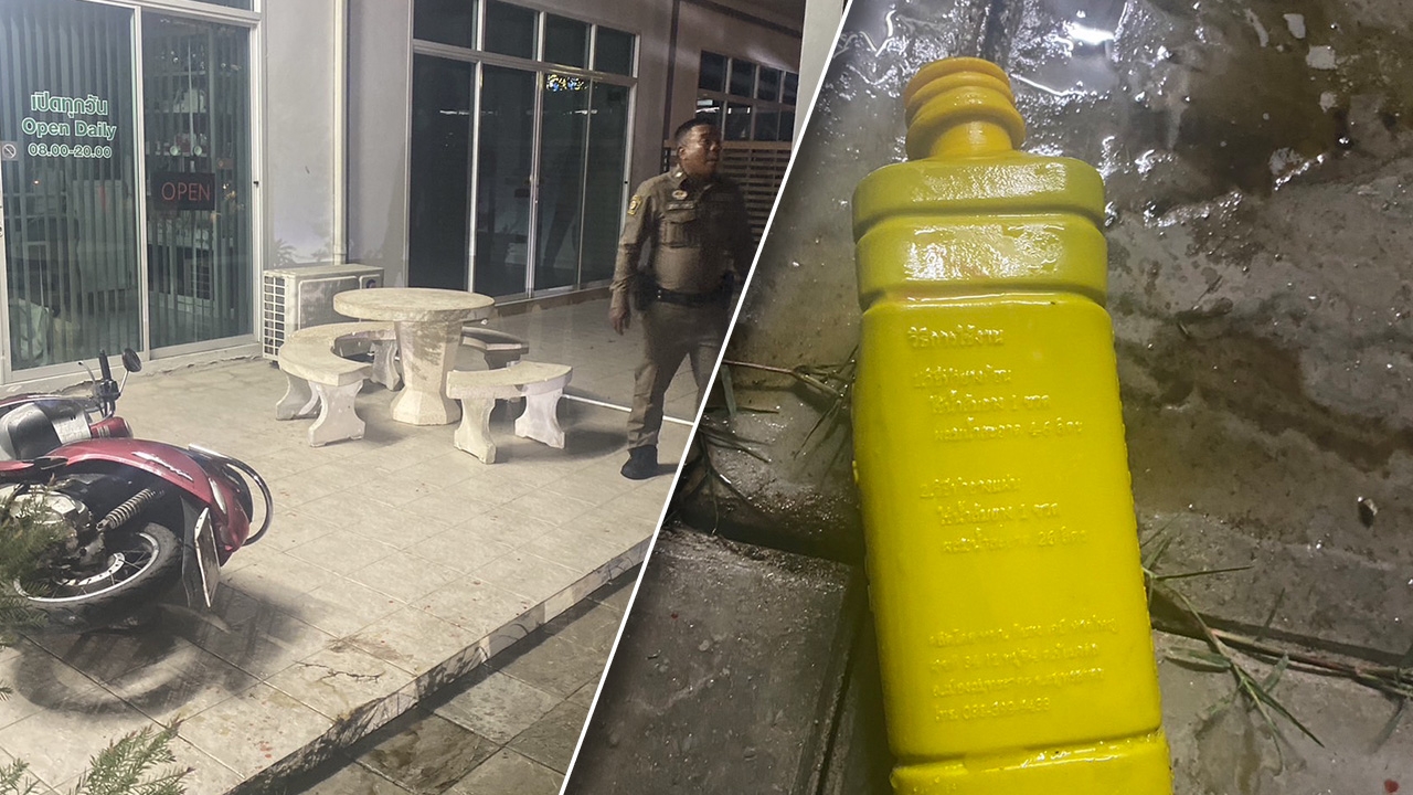 ล่าแฟนเก่าโหด ดักสาด "น้ำกรด" สาวร้านขายยา ที่ใบหน้าลงมาตามลำตัว