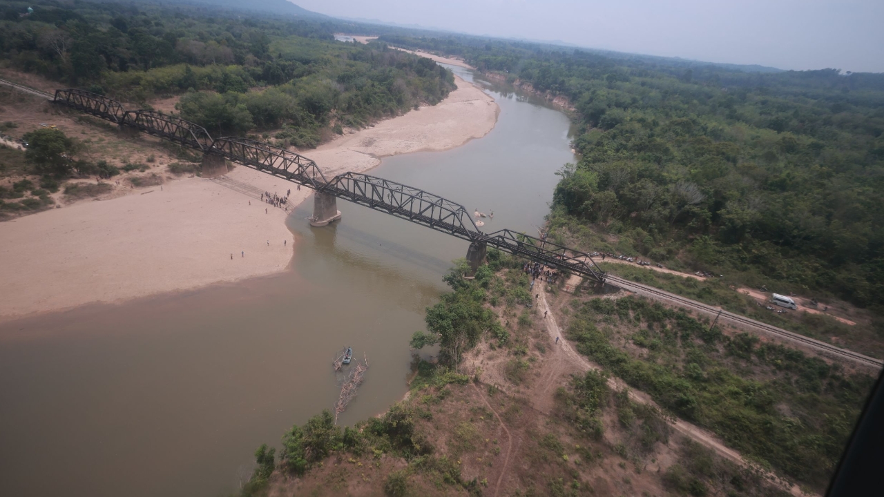 พบแล้ว 2 ทหารพราน ตกสะพานจมแม่น้ำสายบุรี สลดเป็นศพ-ห่างจุดพลัดตก 80 ม.