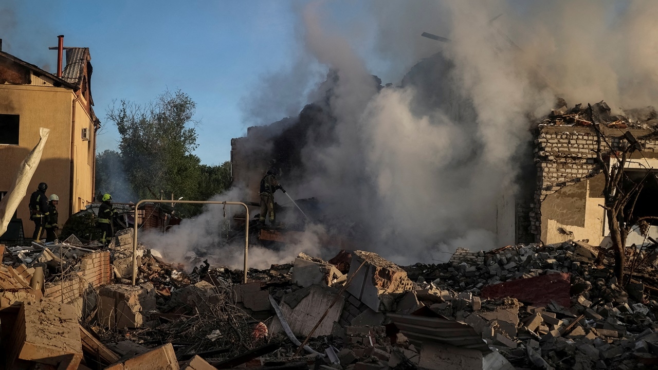 กองทัพรัสเซียอ้างเข้าเมืองโวฟชานสก์ได้แล้ว หลังเปิดศึกใหม่ที่คาร์คิฟ