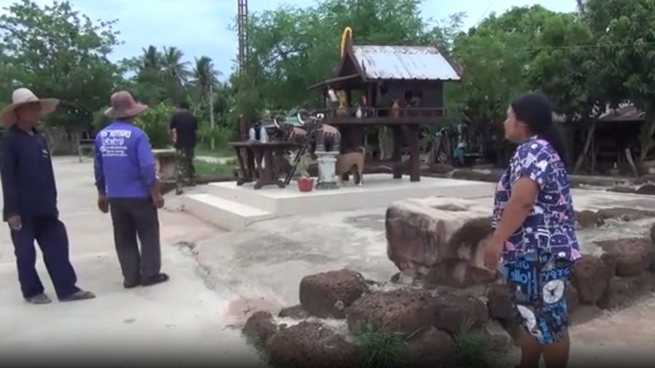 บ้านยางโป่งสะเดา เตรียมเสนอกรมศิลป์ ขอสร้างรูปปั้น "โกลเด้นบอย" ให้ชาวบ้านกราบไหว้