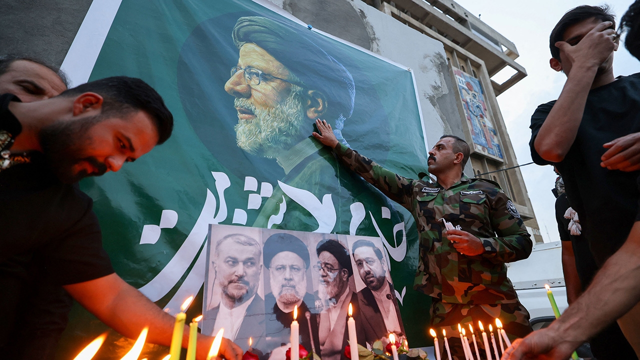 อาลัยประธานาธิบดีอิหร่าน