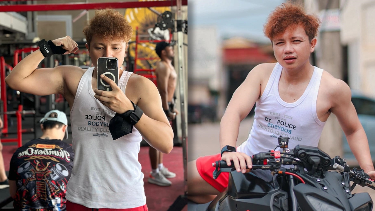 ร่างทองของแทร่ ครูไพบูลย์ อวดกล้ามแน่น ย้ำชัดๆ เป็นของจริงไม่แต่งรูป