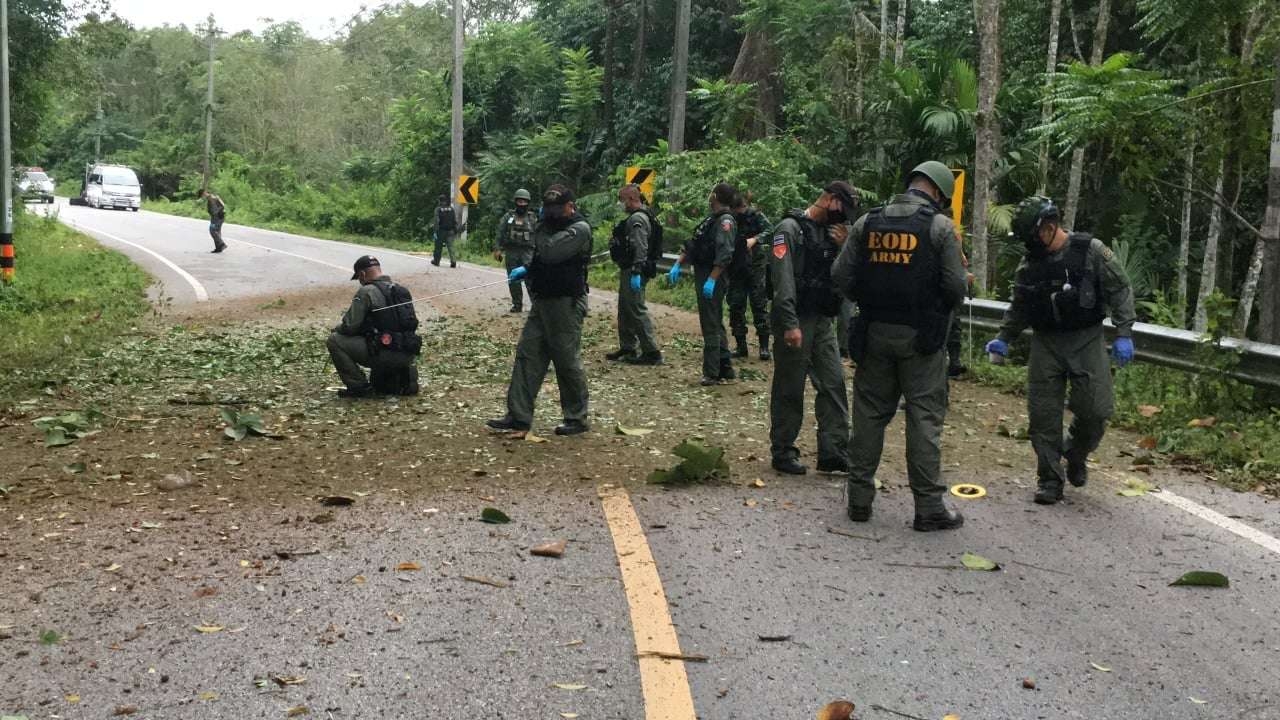 เหิมหนัก โจรใต้ขว้างระเบิด ยิงถล่มทหาร ดับ 1 ขณะลาดตระเวนแนวชายแดน