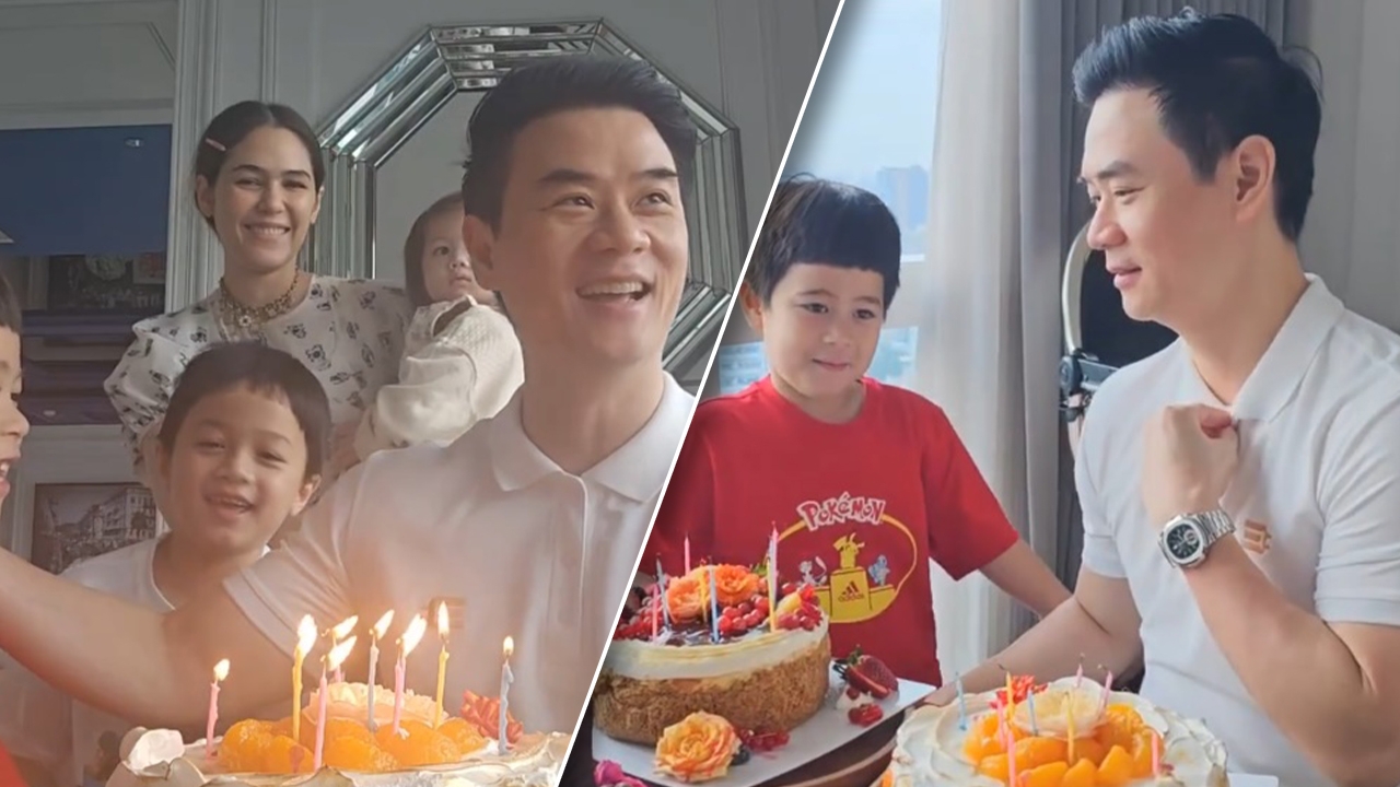 ชมพู่ อารยา เผยโมเมนต์อบอุ่น พาลูกๆ ร่วมฉลองวันเกิด น็อต วิศรุต (คลิป)