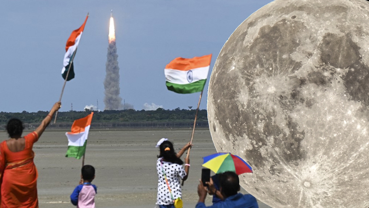 โครงการอวกาศอินเดีย ขยับเข้าใกล้ความสำเร็จอีกขั้น ขณะ "จันทรายาน-3" เตรียมลงจอดดวงจันทร์