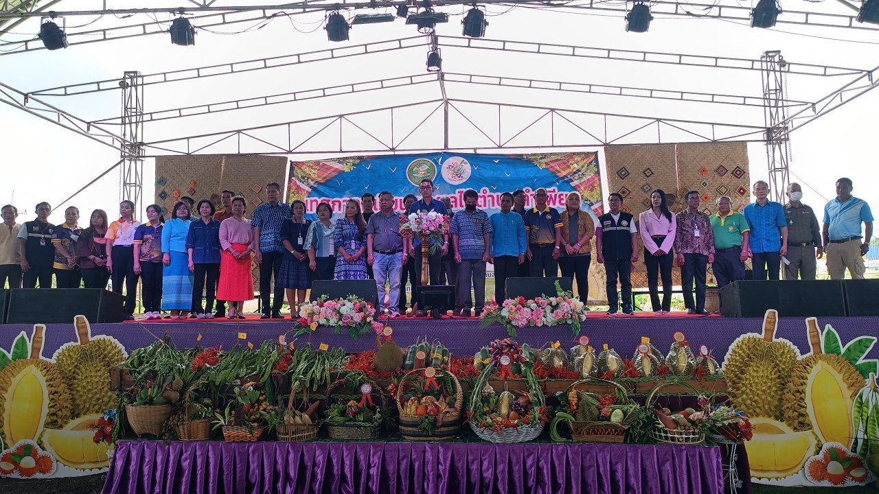 งานทุเรียนต้นน้ำมูลที่โคราช ให้เลือกซื้อทุเรียนครบุรี ชุดสุดท้ายของปี 2566