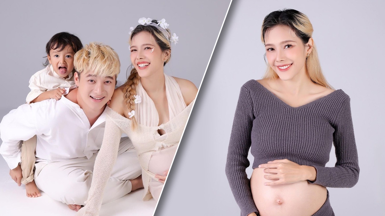 แนท ณัฐชา เตรียมคลอดลูกคนที่ 2 น้องเรมีอา 16 ก.ย. 66 เกิดวันเดียวกับแม่และพี่