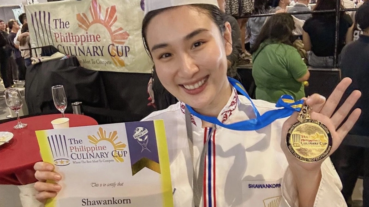 远远超出了梦想 Kratip Chawankon 赢得了世界烹饪大赛的金牌。