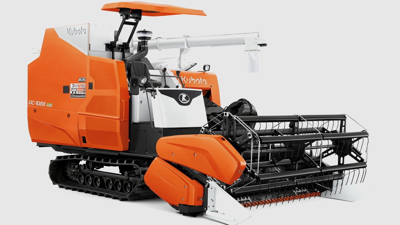 รถเกี่ยวนวดข้าวรุ่นล่าสุด