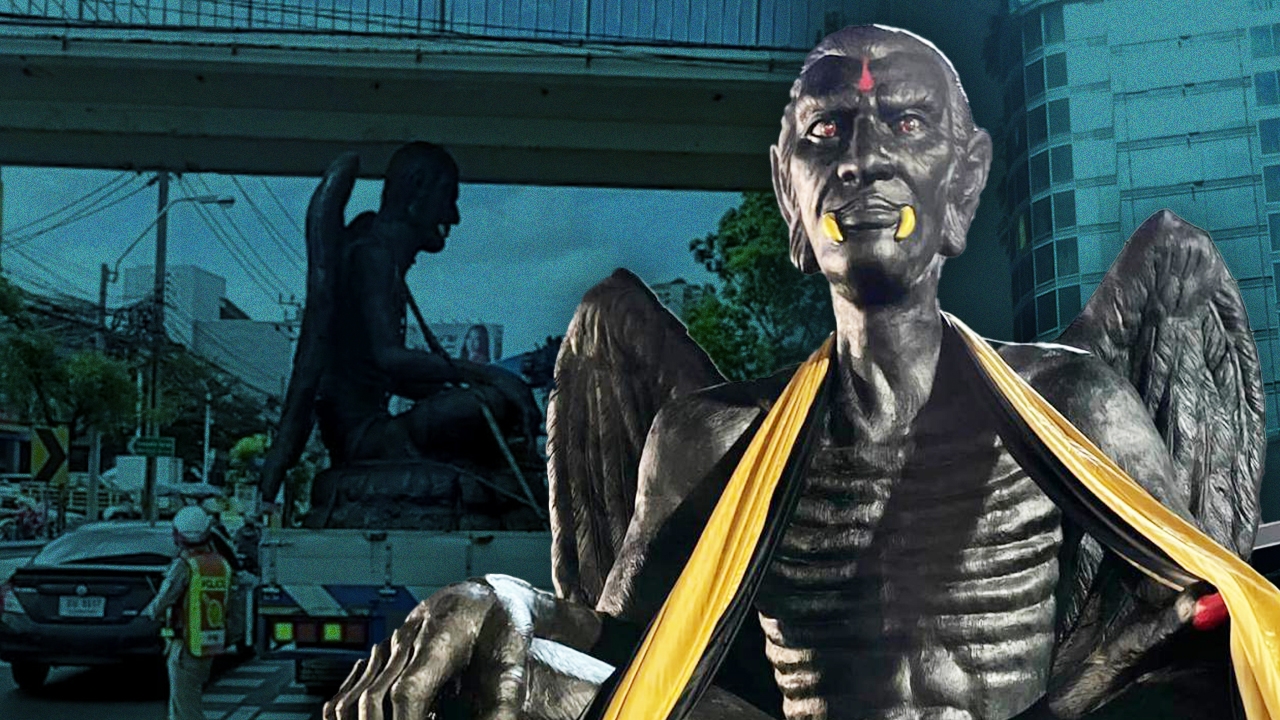 ปาฏิหาริย์ "ครูกายแก้ว" เทพความมั่งคั่ง ป่าวประกาศมากรุง ก่อนวันบวงสรวง