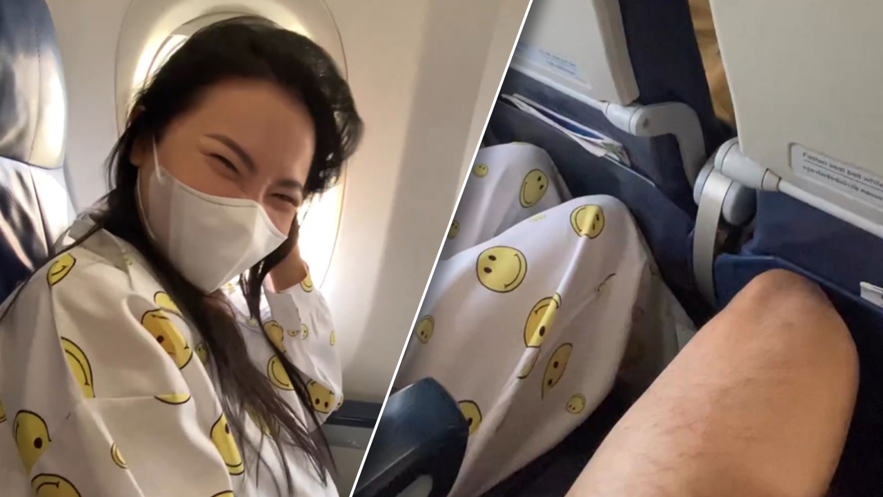 ต้นหอม บังเอิญได้ที่นั่งบนเครื่องบินติดกับแฟนเก่า คนแซวรู้เลยว่าใคร (คลิป)