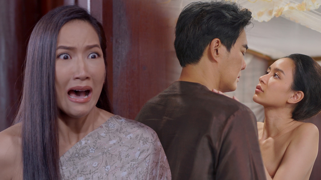 เอ๊ะ แทบคลั่ง เห็นคาตา เคลลี่-เบนซ์ เล่นชู้คาเตียงเมียหลวง ใน "เลือดกากี"