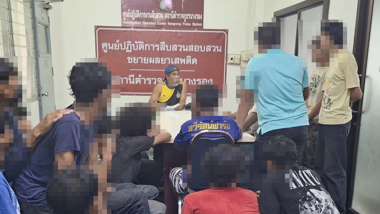 ตร.นางรอง รวบโจ๋ยิงถล่มกันในคาร์แคร์ 19 ราย ชาวบ้านผวาพบเกิดเหตุทุกวัน