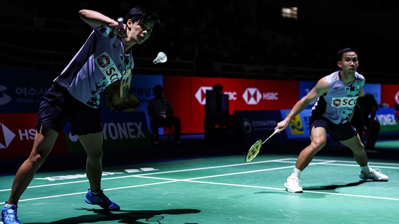 27 นาทีปิดจ๊อบ "บาส-ปอป้อ" กำราบคู่มาเลเซีย ทะลุก่อนรองฯ ขนไก่ "โคเรีย โอเพ่น 2023"