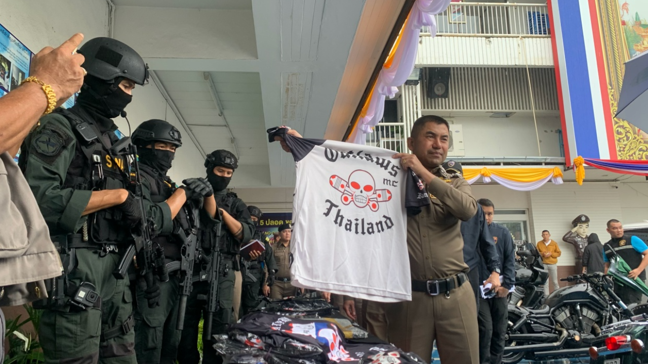 บิ๊กโจ๊กลุยเอง รวบ หน.แก๊งต่างด้าว OUTLAWS เพิกถอนวีซ่า อายัดรถฮาร์เลย์ 