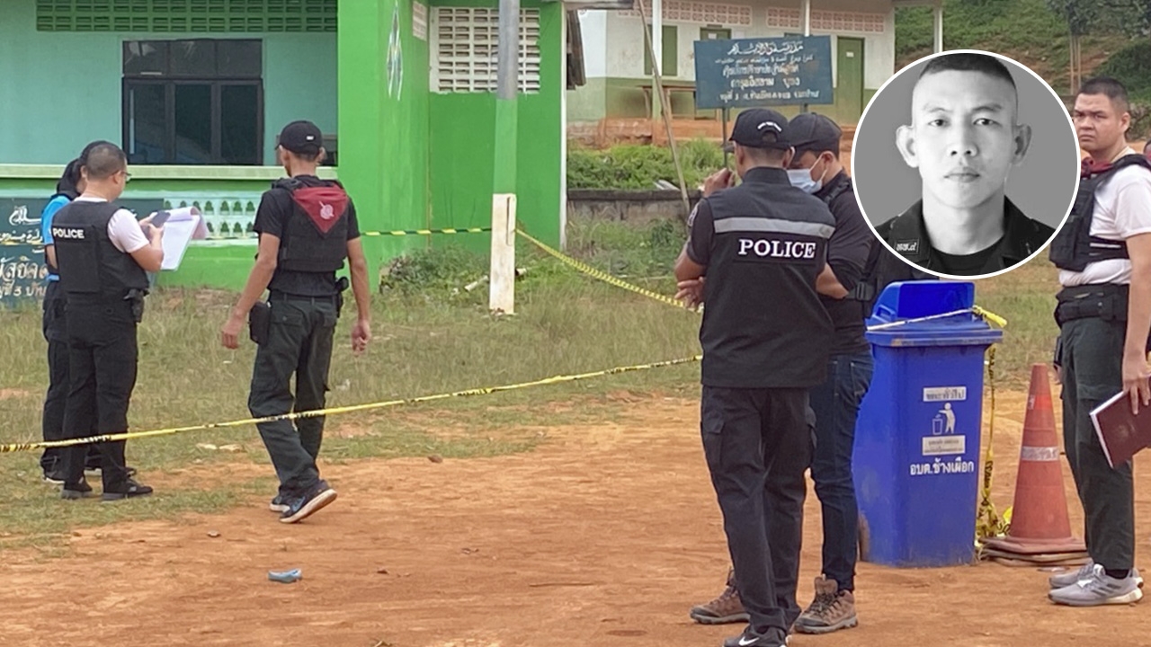 คนร้ายแฝงตัวร่วมละหมาด ไล่ยิงทหารพรานดับหน้ามัสยิดที่ อ.จะแนะ