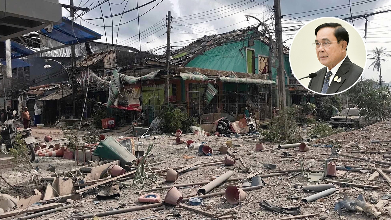 นายกฯ ห่วงโกดังประทัดระเบิดสุไหงโก-ลก กำชับดูแลผู้ได้รับผลกระทบอย่างดีที่สุด