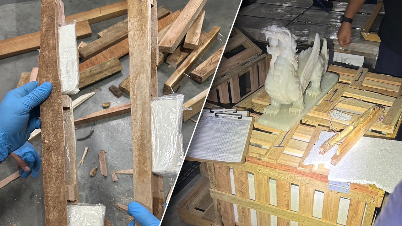 ทลายเครือข่าย "เฮโรอีนข้ามชาติ" ยึดลอตใหญ่ ซุกลังไม้ จะส่ง ออสเตรเลีย