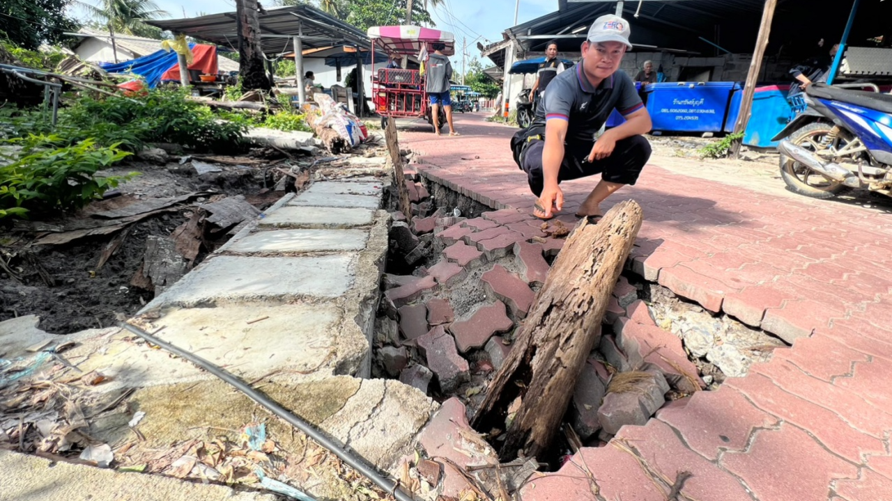 ป.ป.ช. จี้ตรวจเอกสารโครงการถนนรอบเกาะมุก สร้าง 21 ล้าน  4 เดือนพัง 