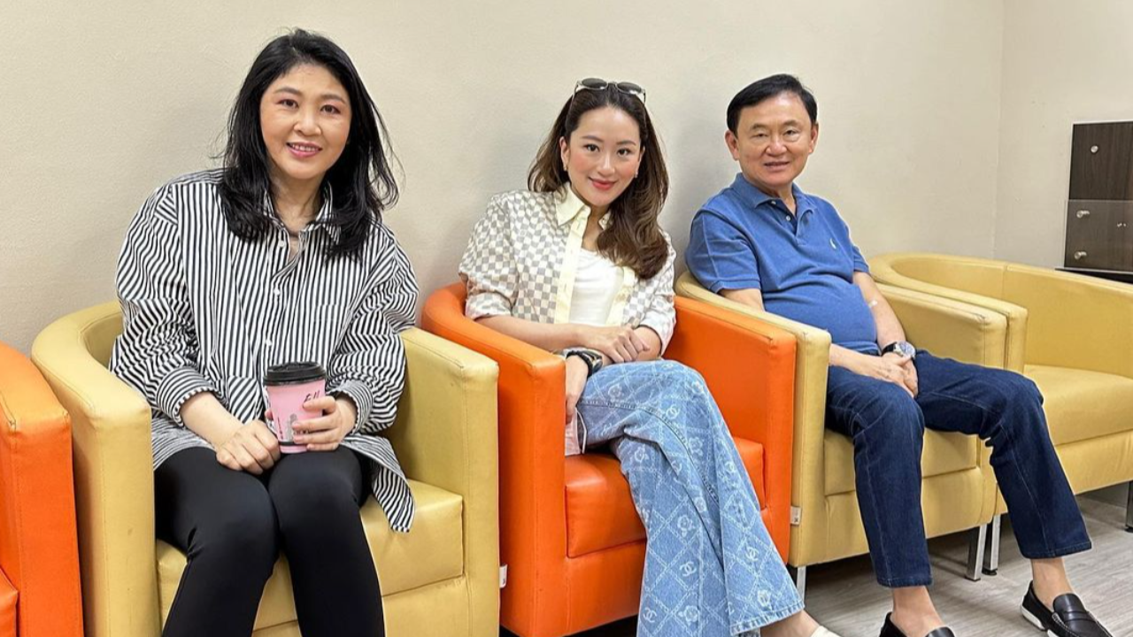 “เอม-อิ๊งค์” คอมเมนต์ให้กำลังใจ “อาปู” ขอบคุณคอยดูแลคุณพ่อ “ทักษิณ” ตลอดมา