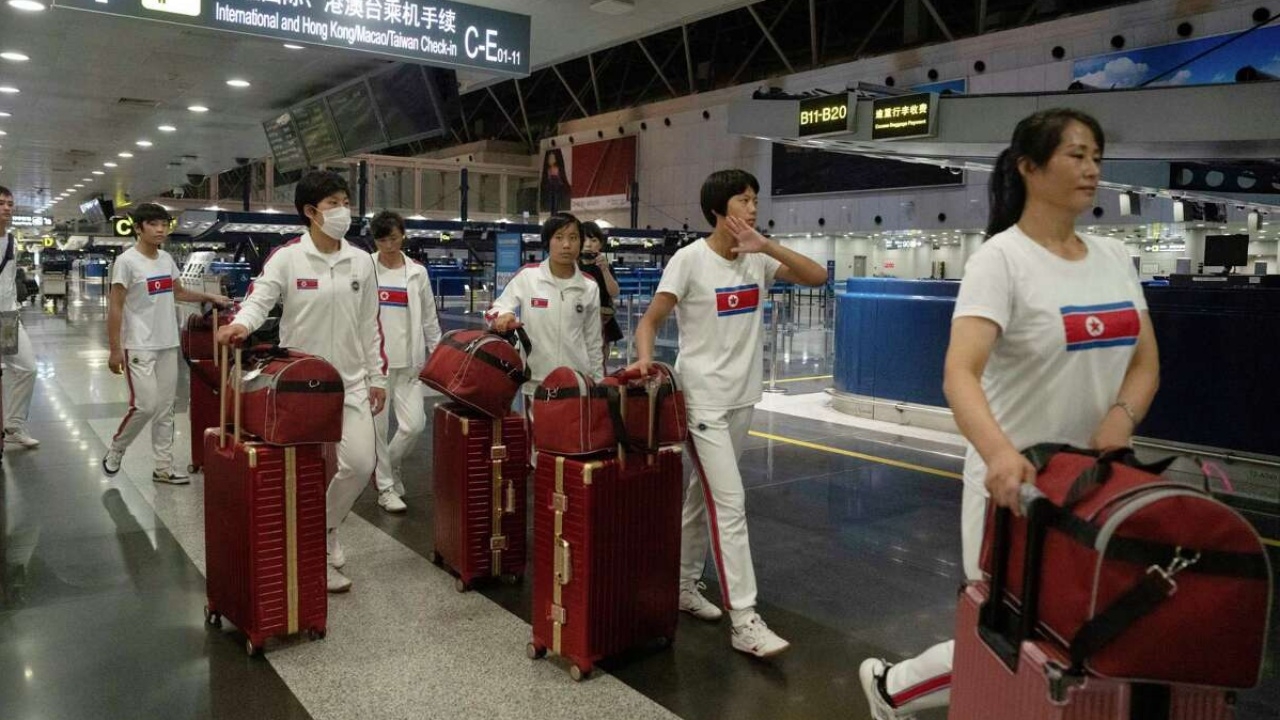 นักกีฬาเกาหลีเหนือเดินทางออกนอกประเทศครั้งแรกนับตั้งแต่โควิด