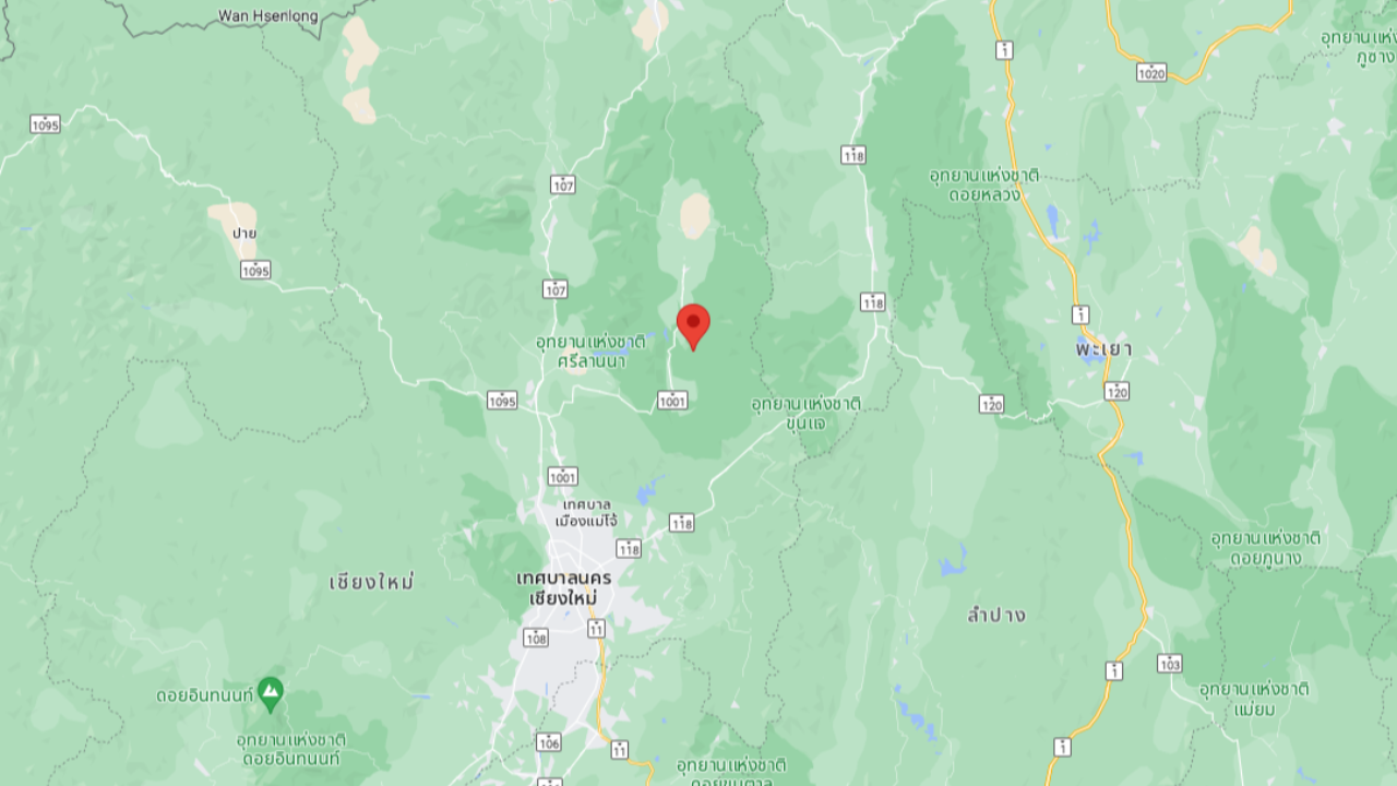 แผ่นดินไหวเชียงใหม่ ขนาด 3.3 รับรู้การสั่นไหว เกิดจากกลุ่มรอยเลื่อนแม่ทา