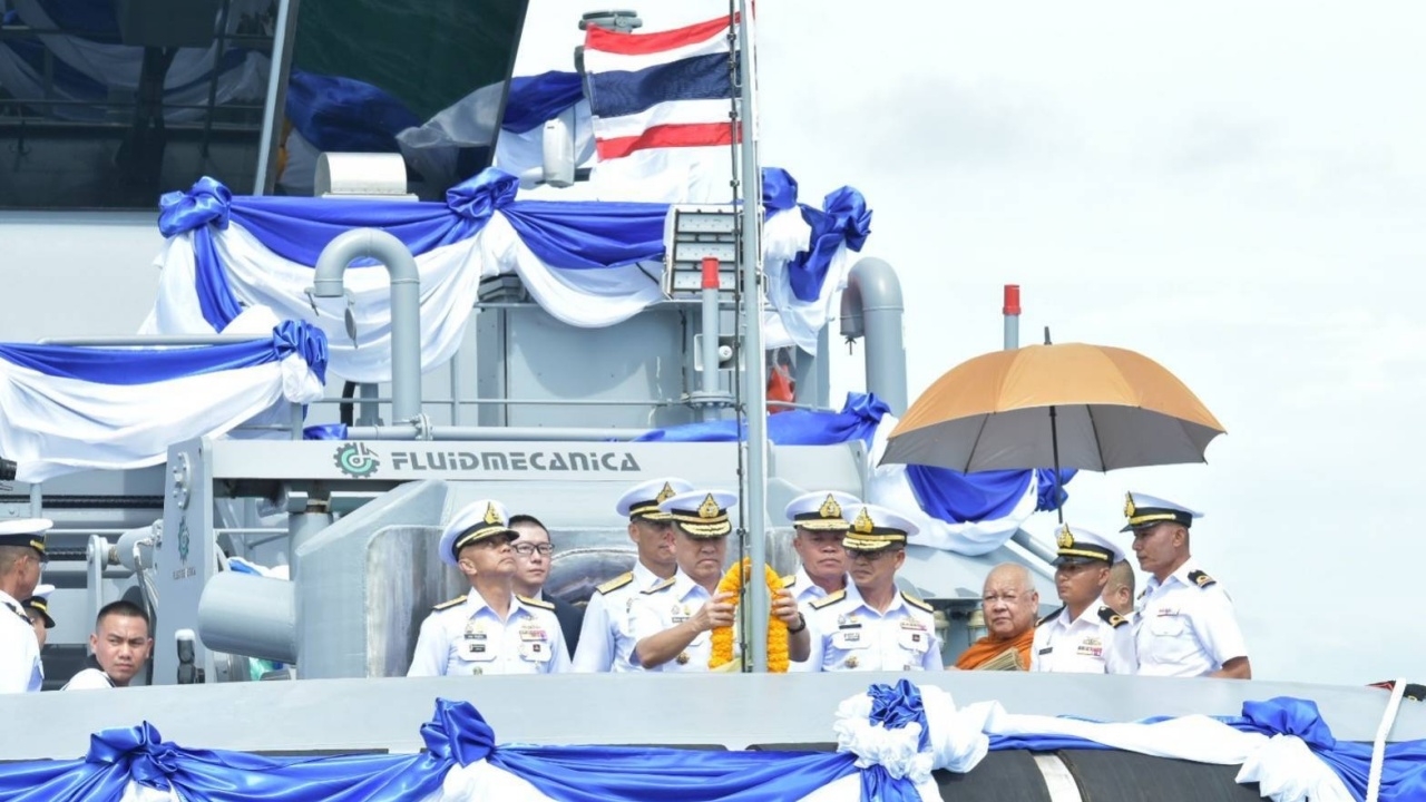 ทร. รับ ร.ล.ตาชัย เข้าประจำการ เสริมปฏิบัติการเรือขนาดใหญ่ และเรือดำน้ำ