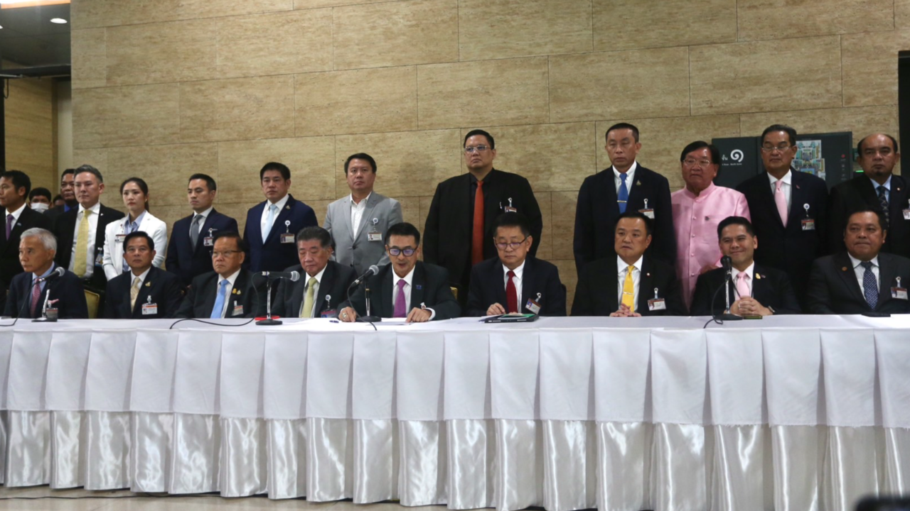 ส่องตั้งรัฐบาล 11 พรรค 314 เสียง แบ่ง 35 รัฐมนตรีลงตัว เสรีรวมไทยชวดเก้าอี้