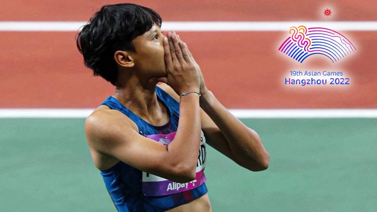 ”泰“无语，泰国女跑运动员因胸小而错失亚运会奖牌！