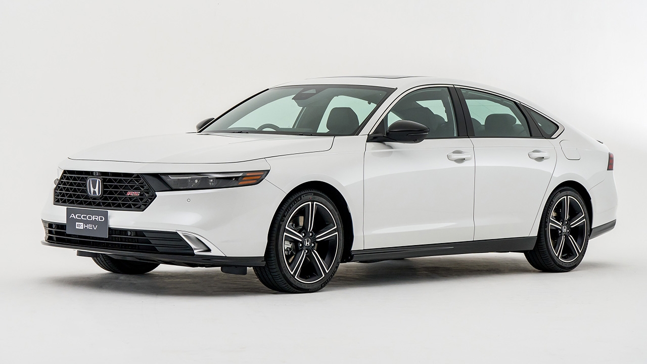 ฮอนด้าเปิดตัว HONDA ACCORD e:HEV 3 รุ่น มีเฉพาะไฮบริด ราคาเริ่มต้น 1.5 ล้าน