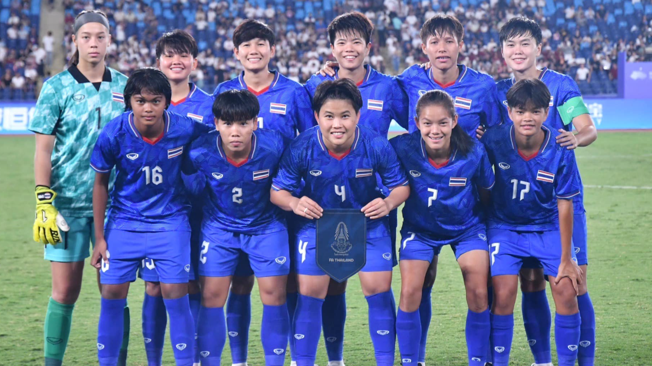 มาแล้ว 11 ตัวจริง ฟุตบอลหญิงทีมชาติไทย ดวล "จีน" รอบ 8 ทีม ศึกเอเชียนเกมส์ 2022