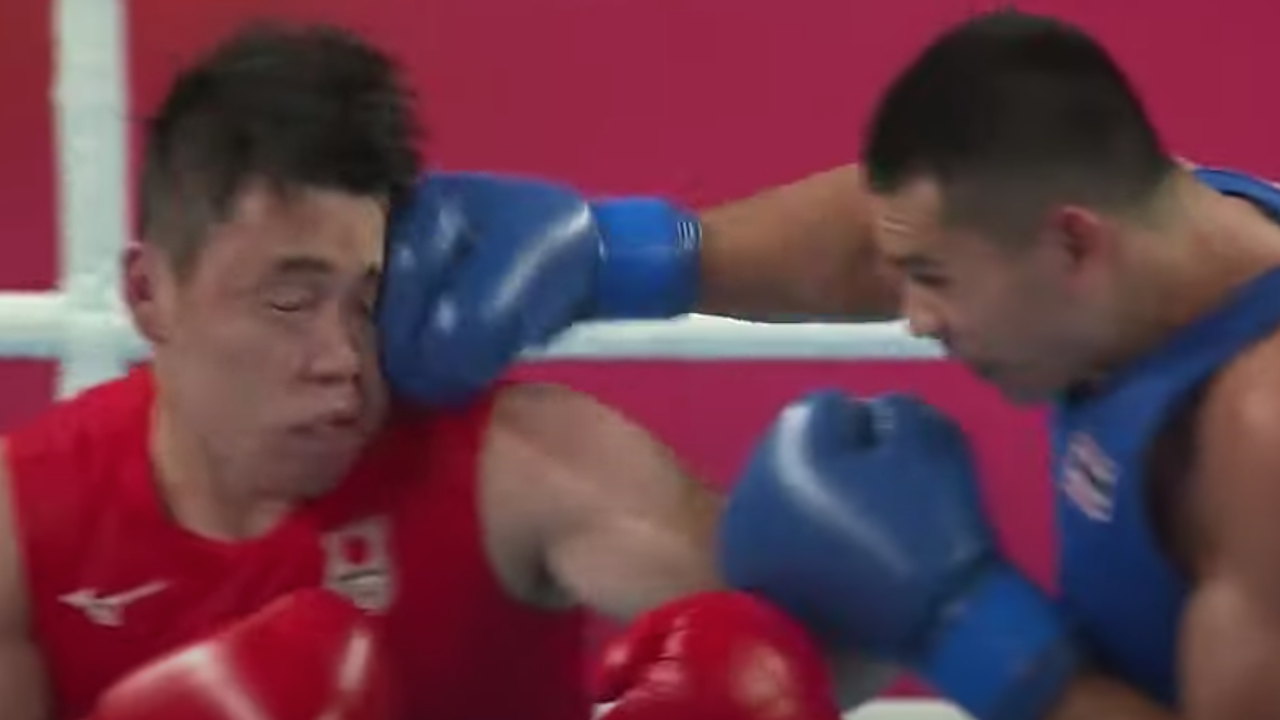 d55 จบอย่างไว "กำปั้นไทย" ซัด "ญี่ปุ่น" ร่วงยกแรก เข้ารอบ 8 คน มวยสากลเอเชียนเกมส์