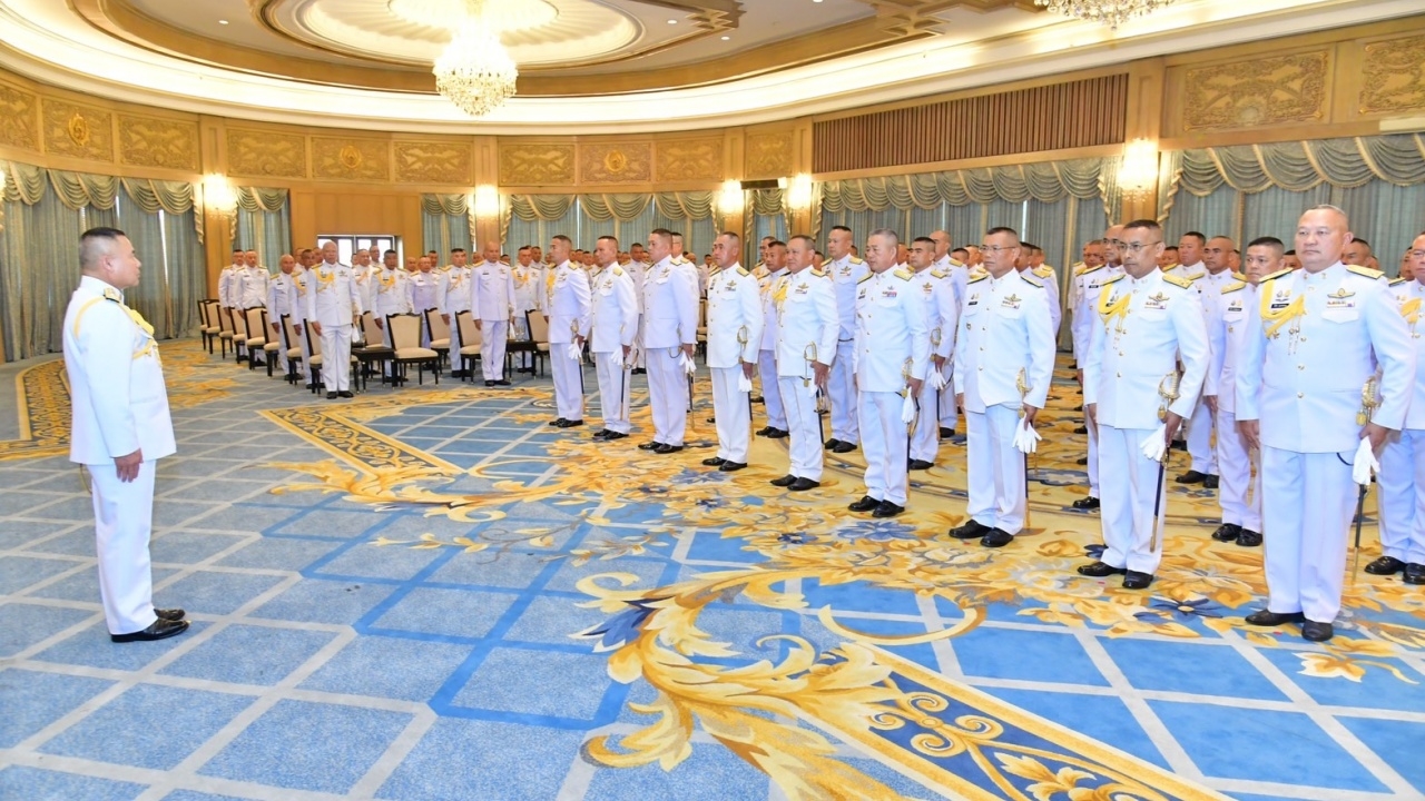 "บิ๊กไก่" เปิด บก.ทอ. แสดงความยินดี 70 นายพลอากาศ ขอยึดมั่นในคุณธรรม